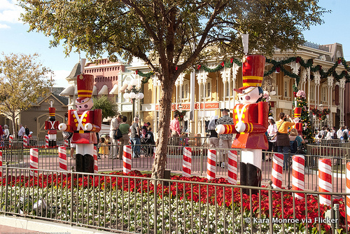 Toy Soliders In Town Square