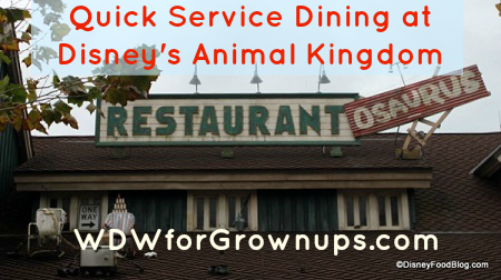 What's your favorite Animal Kingdom quick service spot?
