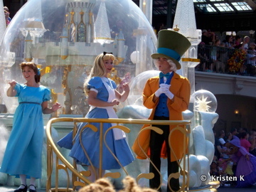 Alice in Wonderland Parade Float