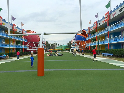 All Star Sports Football Courtyard