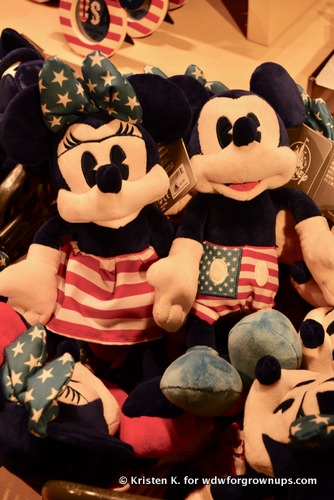 Americana Mickey &amp;amp; Minnie Plush