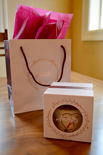 The Packaging at Amorette's is A Sweet As the Pastry
