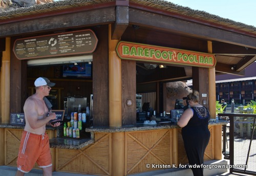 Barefoot Pool Bar At The Polynesian's Lava Pool