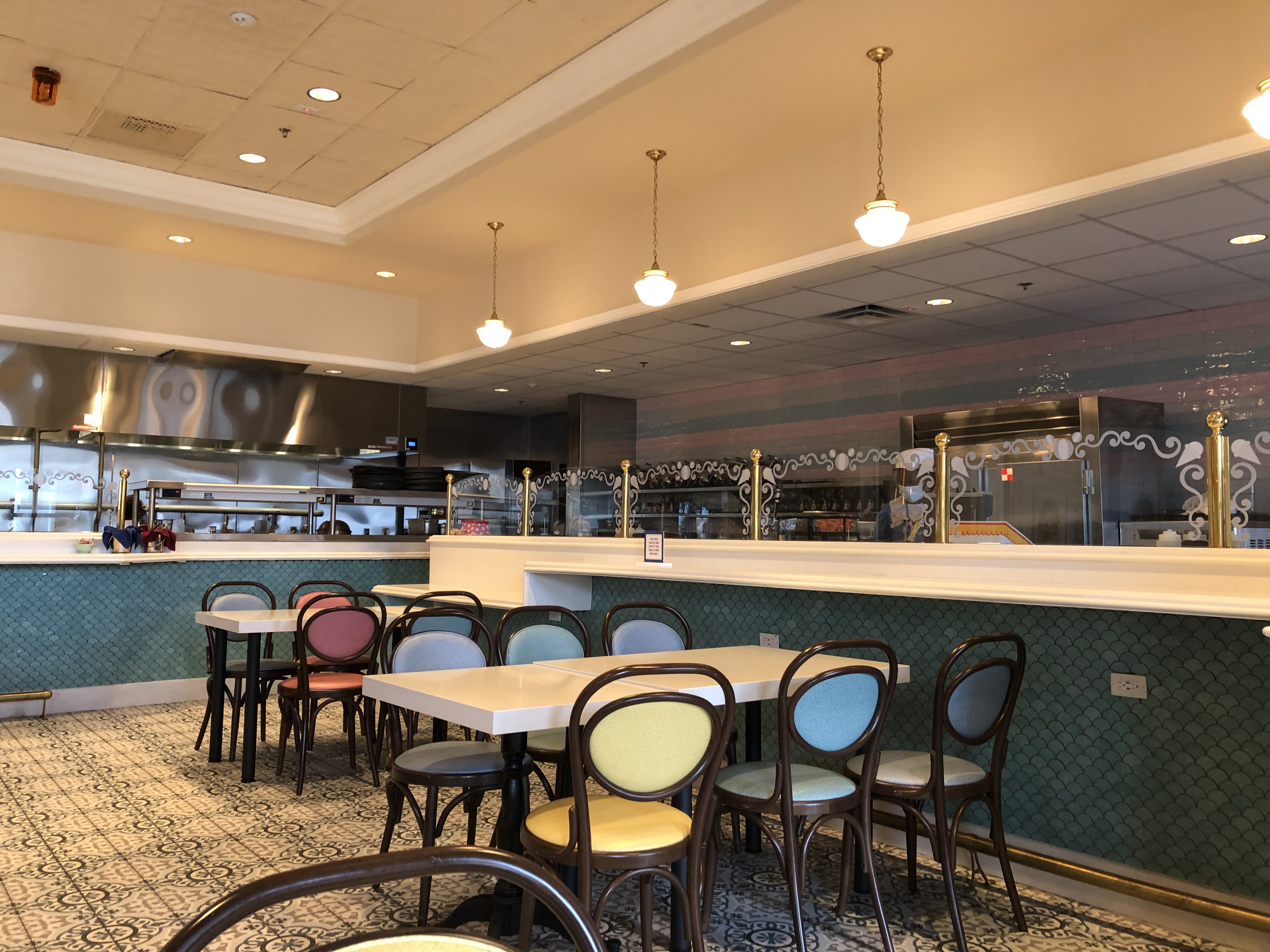 Beaches and Cream Interior Charging Outlets