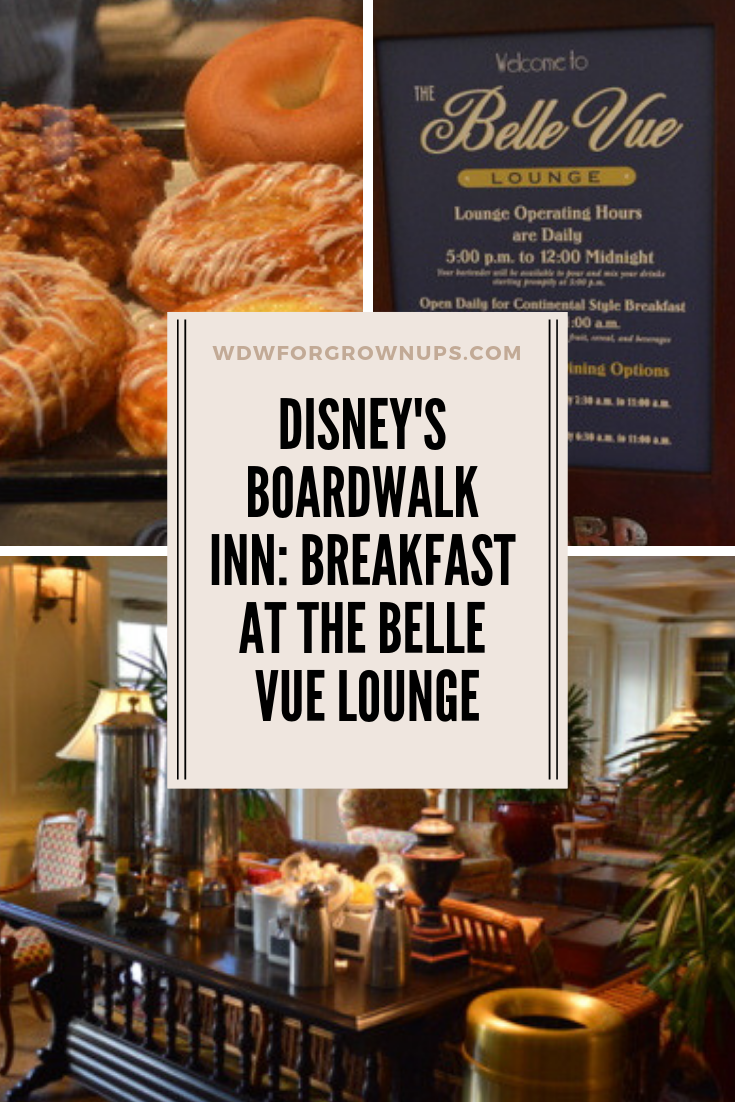 Disney's Boardwalk Inn: Breakfast At The Belle Vue Lounge