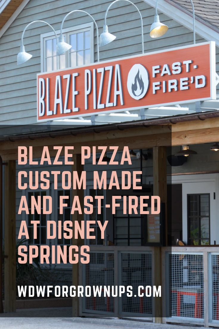Blaze Fast Fired Pizza at Disney Springs