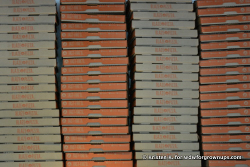 Pizza Boxes Ready And Waiting For You