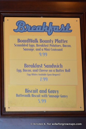 Select Hot Breakfast Items Are Available Too