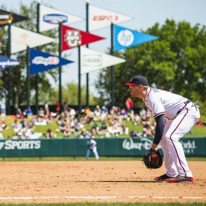 The Atlanta Braves return to Disney for spring training