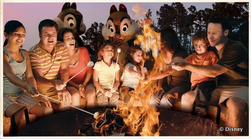 Sing-A-Long with Chip and Dale at the Campfire