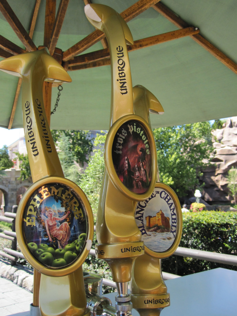 Tap Handles At The Canada Popcorn Cart