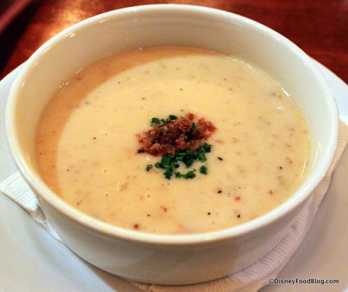 Candian Cheddar Cheese Soup from Le Cellier
