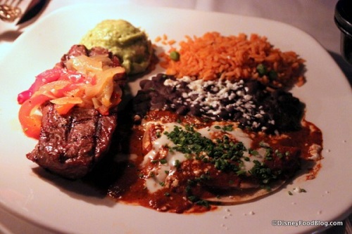 Carne Asada at the San Angel Inn