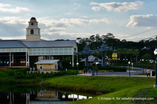 Caribbean Beach Skyliner Station