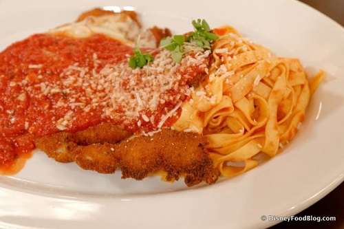 Chicken breast alla parmigiana