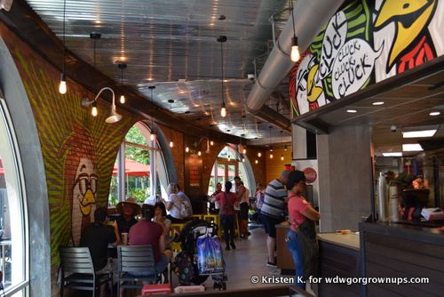 Chicken Guy Pick-up and Seating