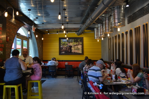 Chicken Guy Seating