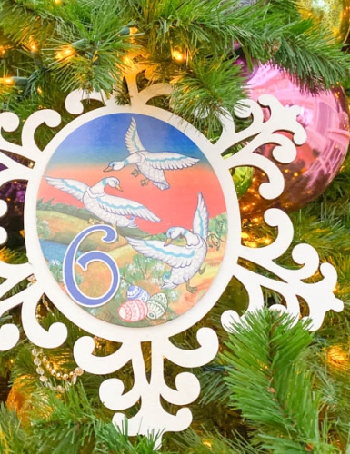 Ornaments Feature 12 Days Of Christmas Themes