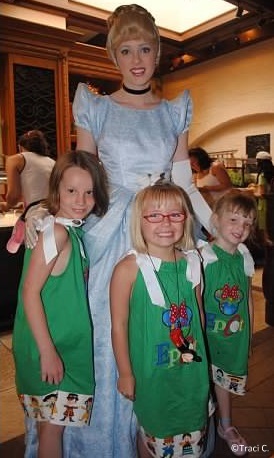 Cinderella at Akershus Royal Banquet Hall in Epcot