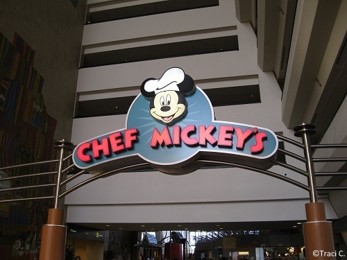 Chef Mickey's is so fun!