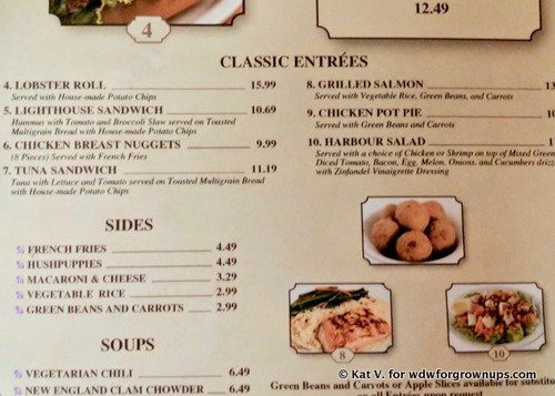 Columbia Harbour House For Lunch And Dinner