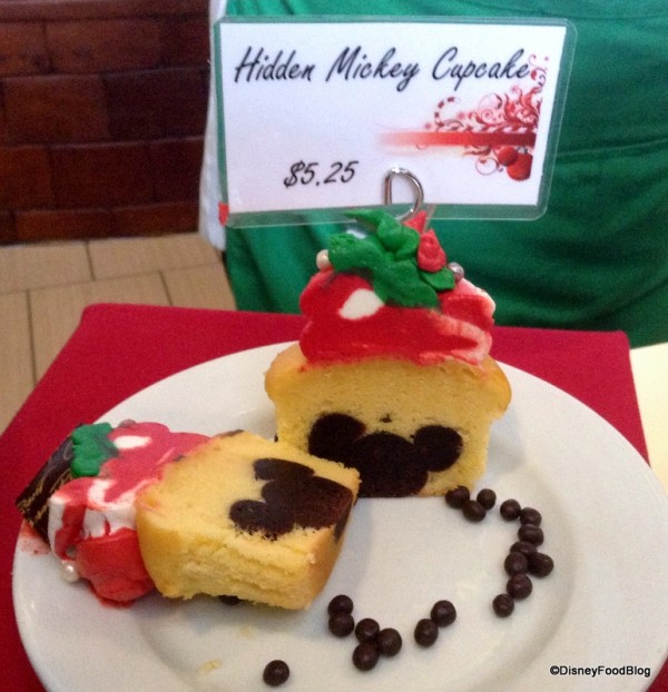 Hidden Mickey Cupcake at Disney's Contemporary Resort