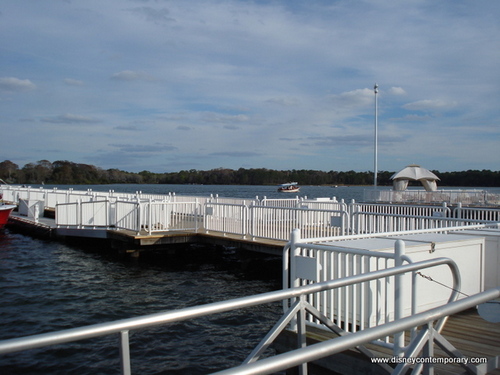 Bay Lake from Contemporary Resort Marina