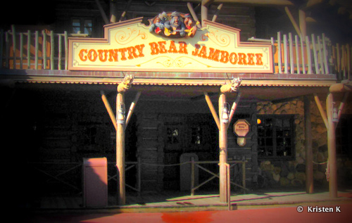 Come in and set a spell at the Country Bear Jamboree