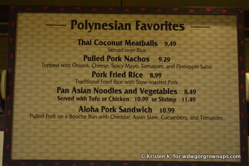 Capt. Cook's Polynesian Favorites