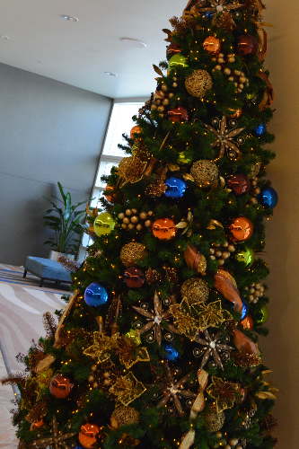 Contemporary Resort Lobby Tree