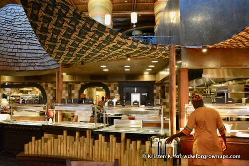 Colorful Awnings Represent A Marketplace