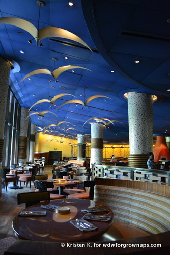 Jiko Interior Depicts Sunset On The Savanna