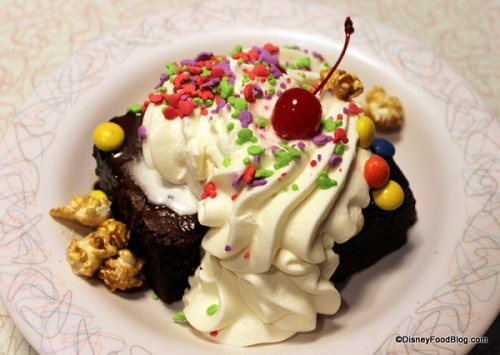 Dad's Brownie Sundae