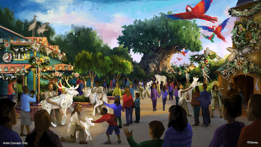 Animal Kingdom Holiday Concept Art