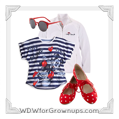 Add A Pop Of Minnie To This Nautical Set