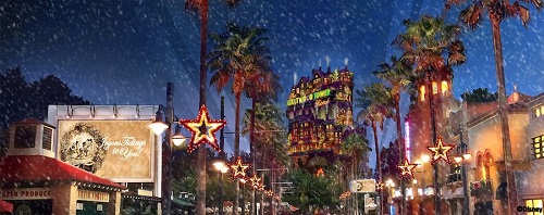 Sunset Seasons Greetings at Disney's Hollywood Studios