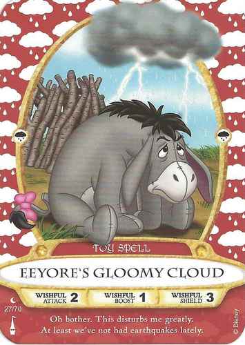 Eeyore's Gloomy Cloud, Uncommon Moon Card