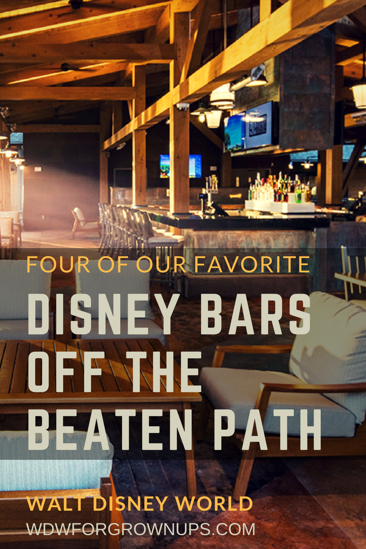 Disney Bars Off The Beaten Path