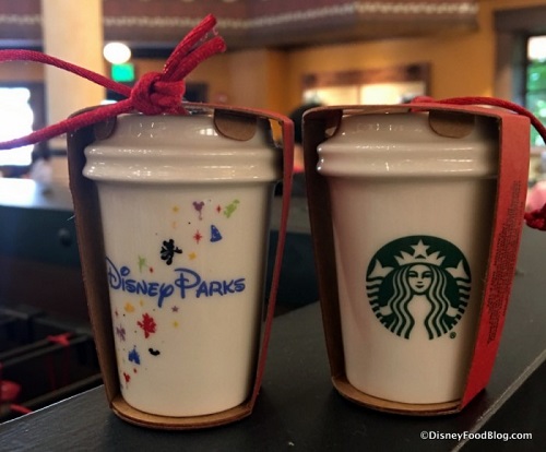 Disney Parks Starbucks ornaments