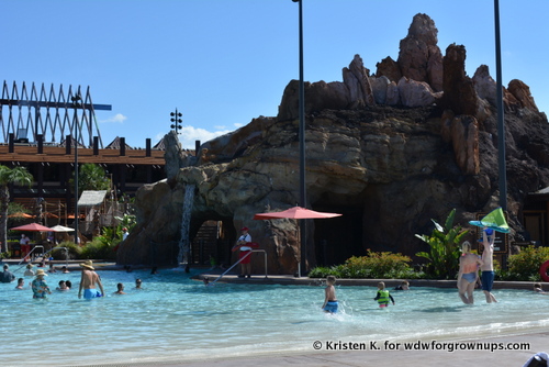 The Lava Pool Offers Zero Depth Entry
