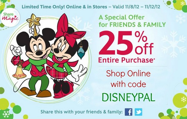 The Disney Store Celebrates Friends & Family