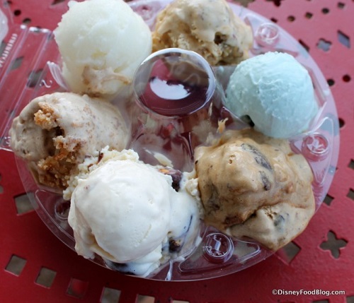Can't pick just one? Get a sampler at Ample Hills Creamery!