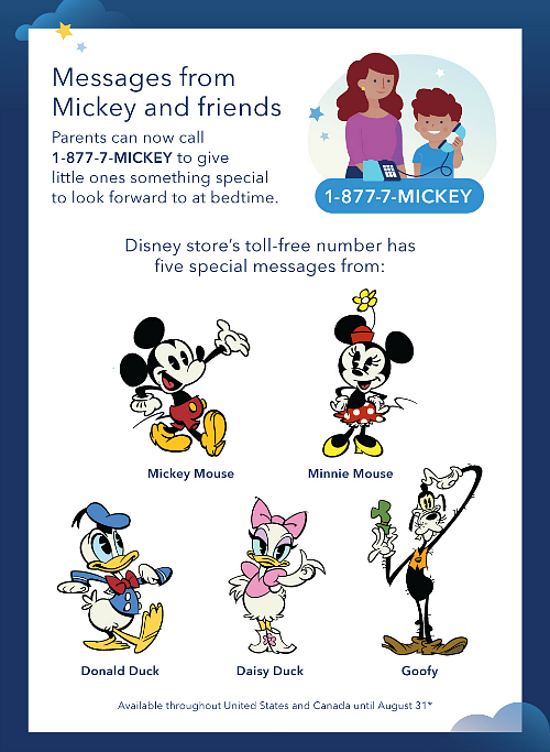 Goodnight Messages From Mickey &amp;amp; Friends