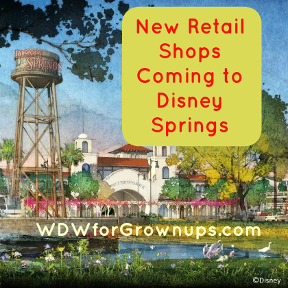 New retail shops announced for The Landing at Disney Springs