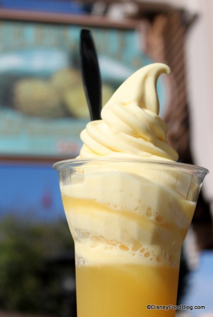 A Dole Whip Float