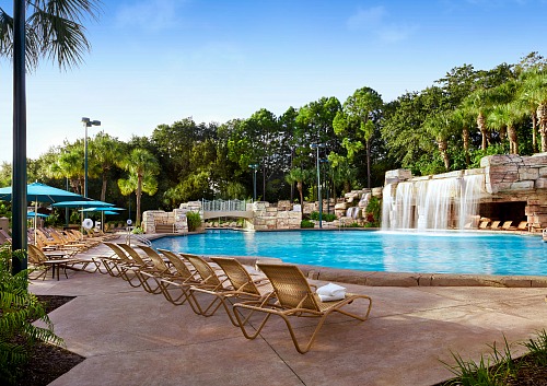 An Expansive Resort Pool