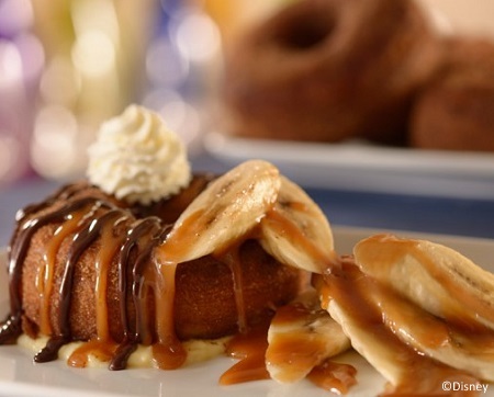 Croissant Doughnut for breakfast at Be Our Guest