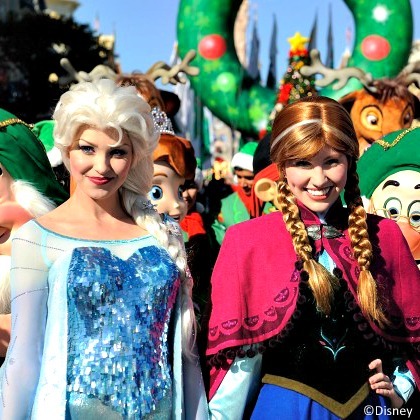 The Disney Parks Christmas Parade taping is December 6-9