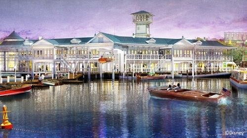 The first Disney Springs neighborhood - The Landing