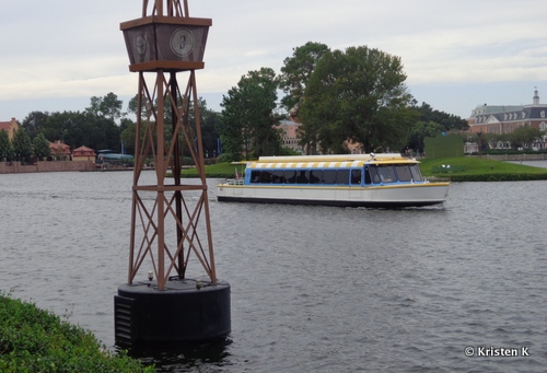 Friendship Boat on World Showcase Lagoon